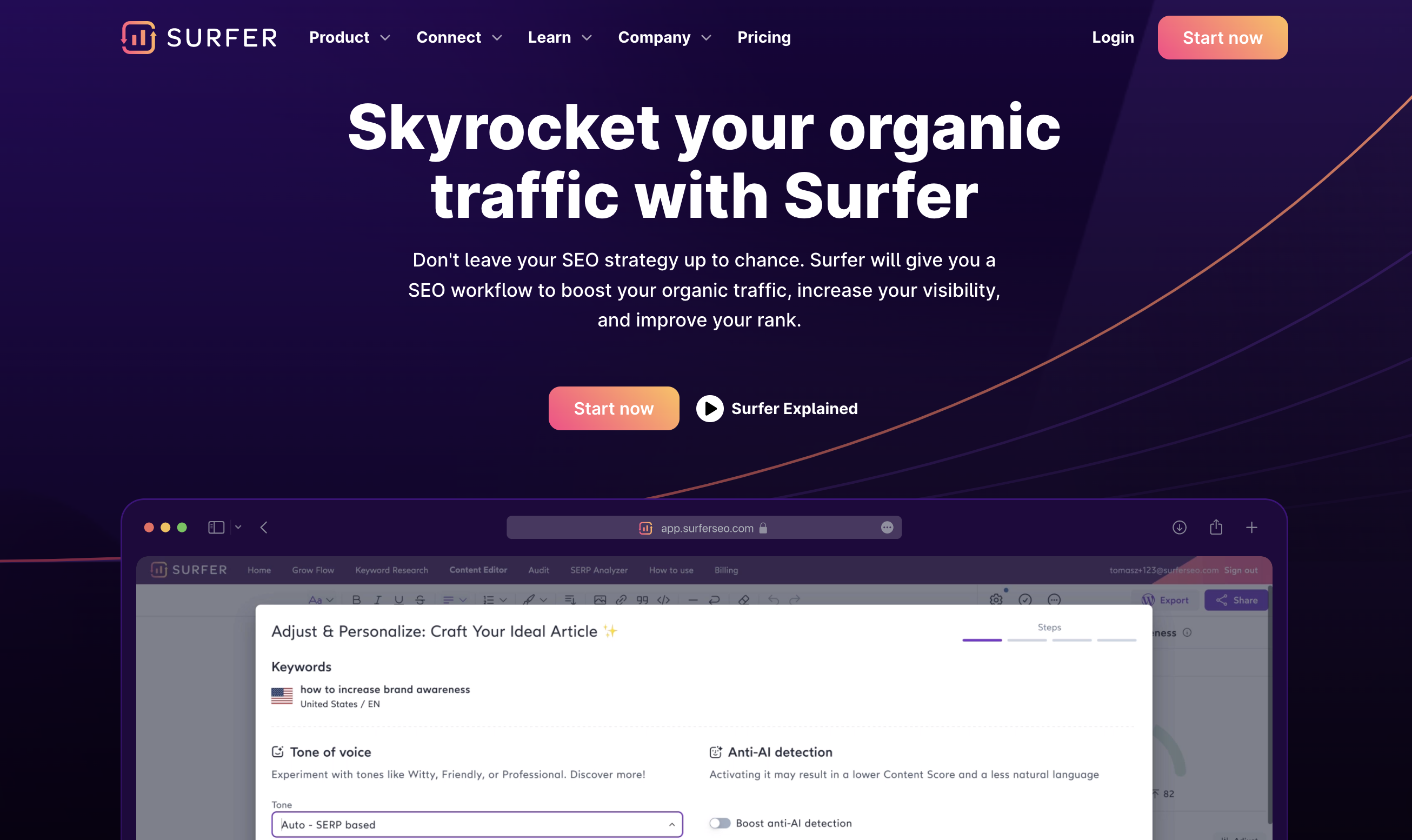 surfer seo review 2023 top 10