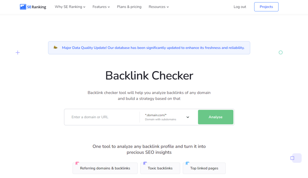 se ranking backlink checker en