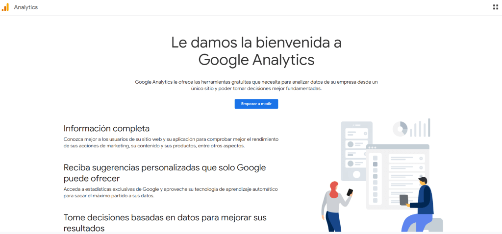 google analytics es