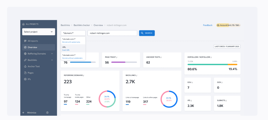 se ranking backlink checker fr 1